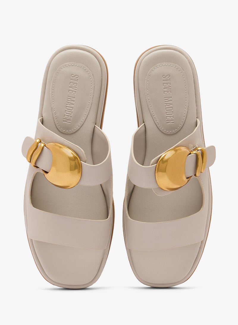 ستيف مادن صندل جلد بإبزيم نصف دائري - Image 4